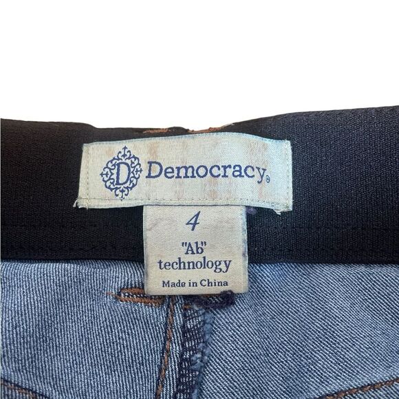 Democracy Ab Technology Slim Fit Skinny Jeans Womens Size 4 - Picture 5 of 10